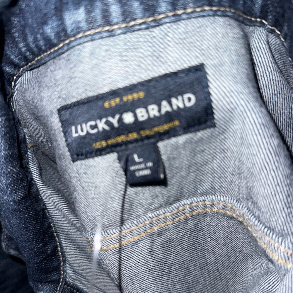 Lucky Brand Blue Denim Jacket - Picture 5 of 5